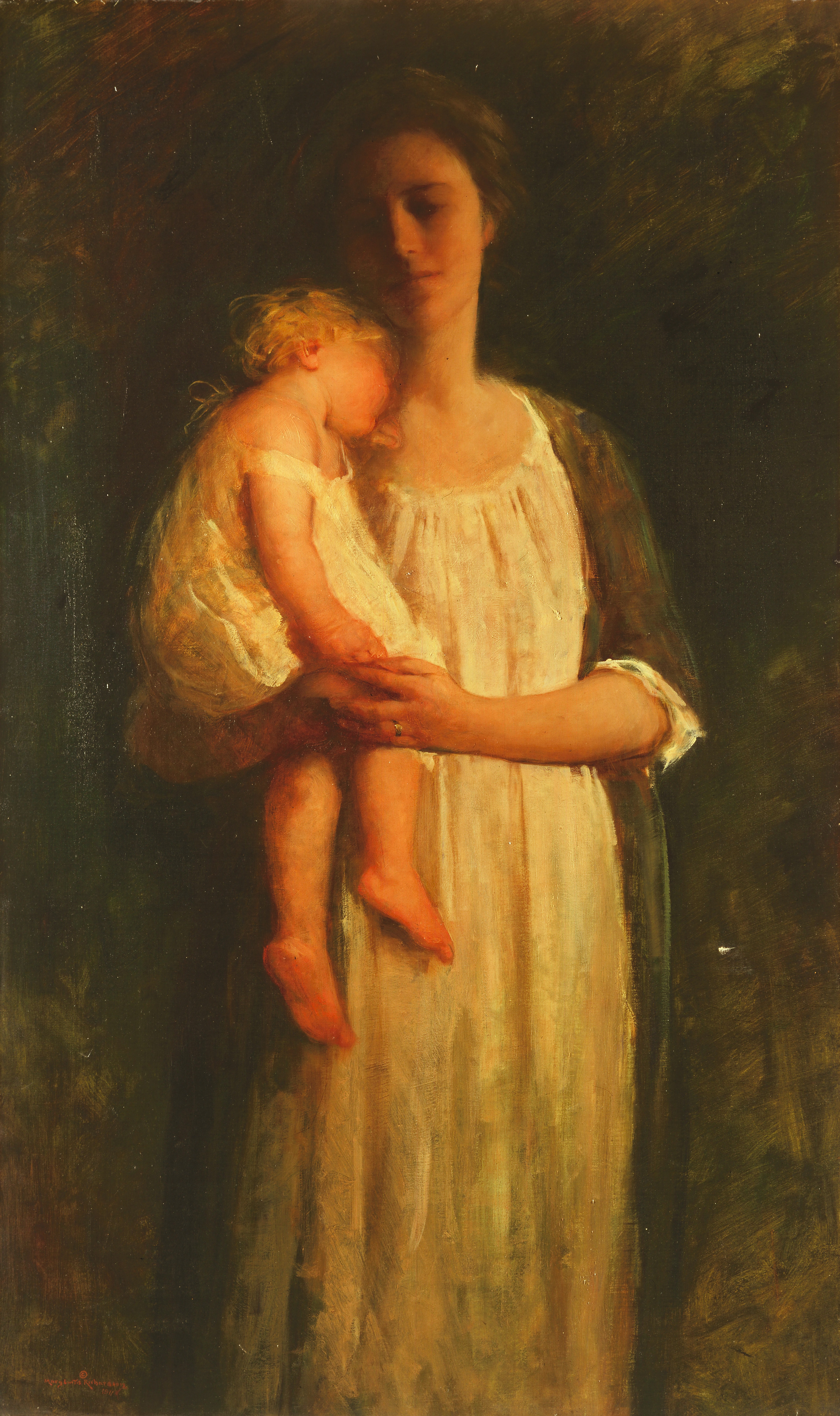 mary_richarson_sleeping_child