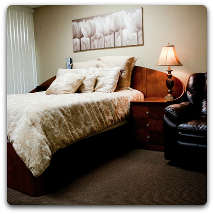 Indio sleep center bedroom